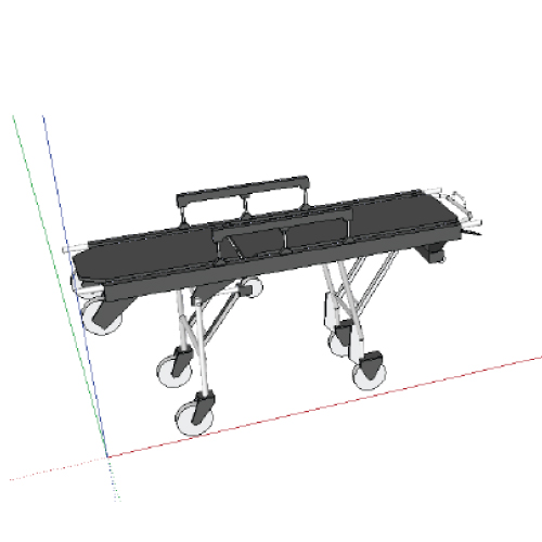 Preview render of block 'Ambulance Trolley'
